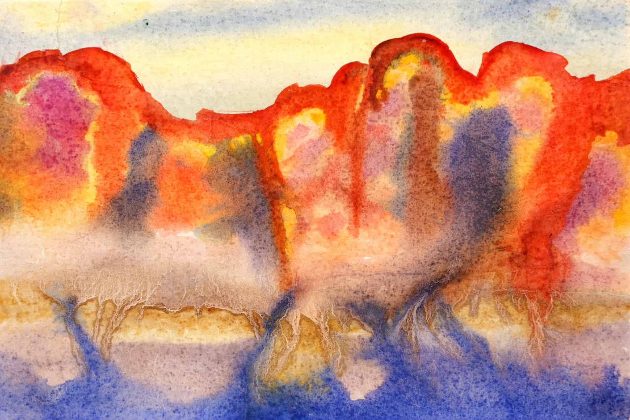Letting Go on Paper: Watercolor as a Tool for Emotional Release